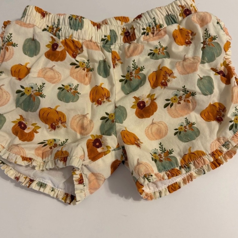 Love & Grow girl’s fall pumpkin tunic dress set size 7Y EUC - Picture 10 of 12